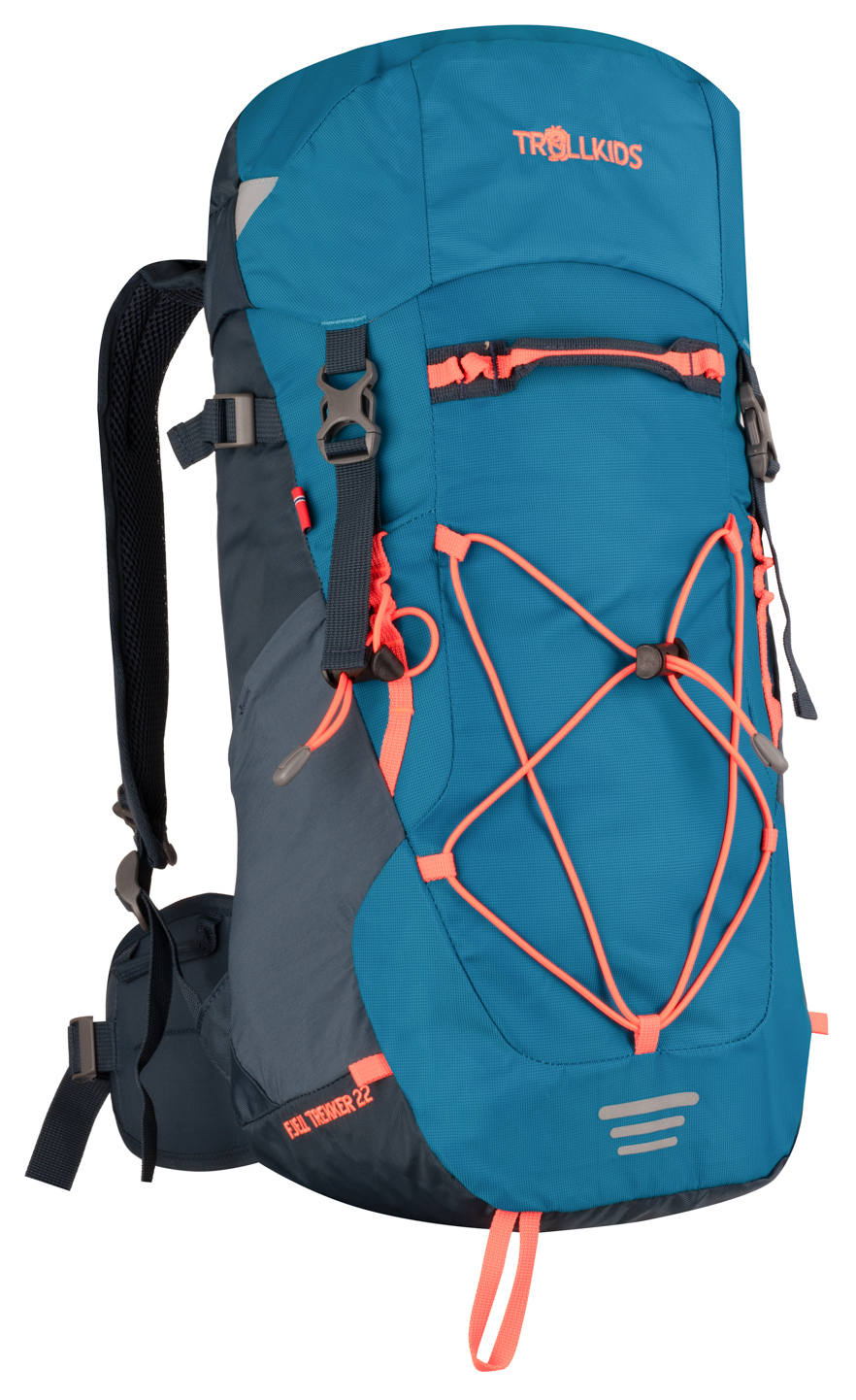 Trollkids Fjell Trekker 22 Rucksack Atlantic Blue 45/24/18 (L/W/D) 22L