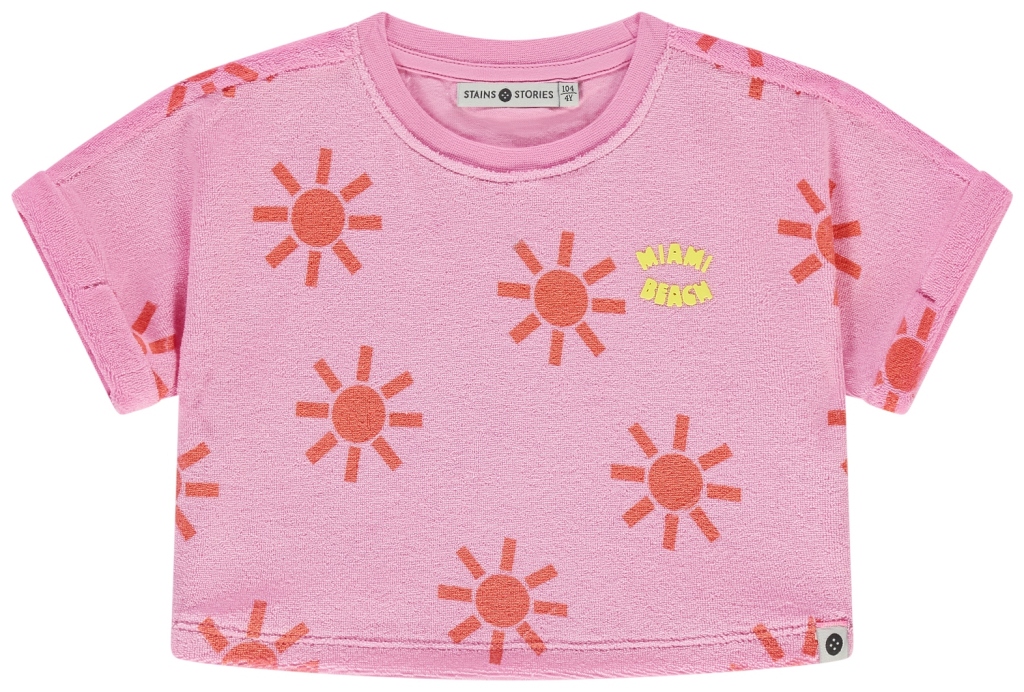 Babyface Girl T-shirt Neon Pink