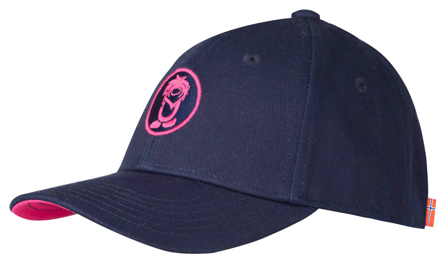 Trollkids Kroksand Cap Navy/Magenta