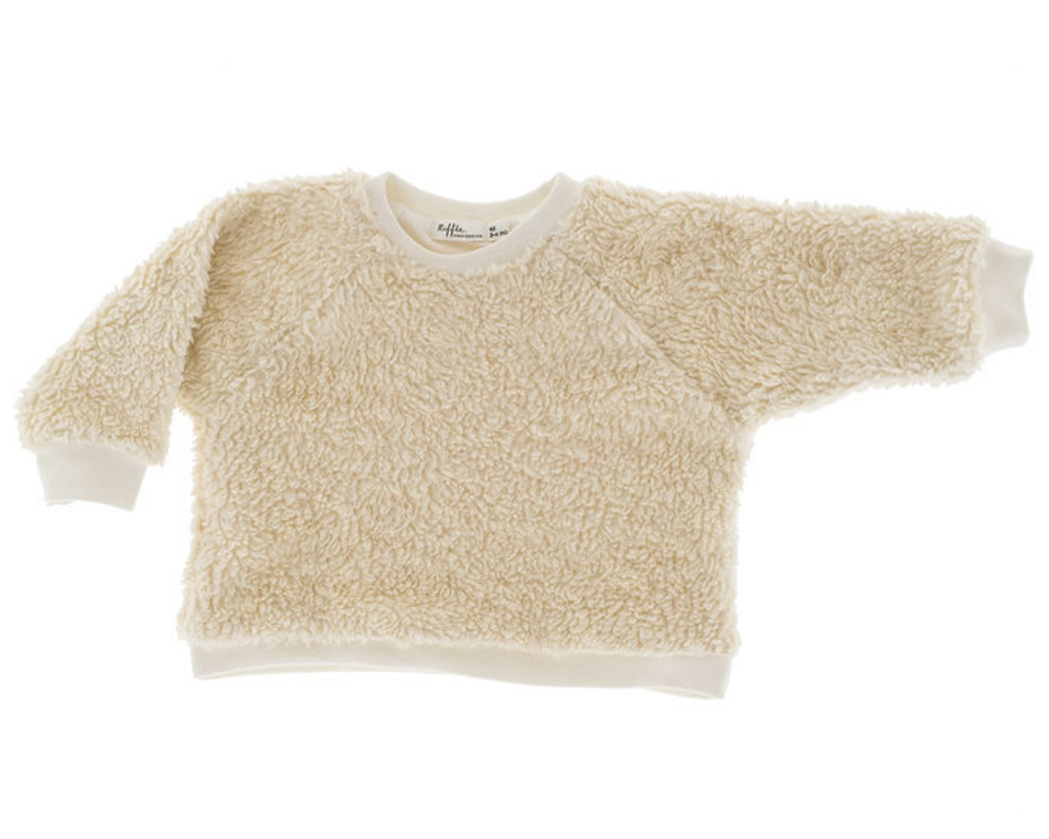 Riffle Amsterdam Pullover Mayra Fur off white
