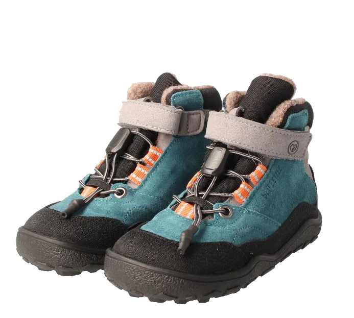 bLIFESTYLE Barfussschuh Tex Steinbock Kids petrol