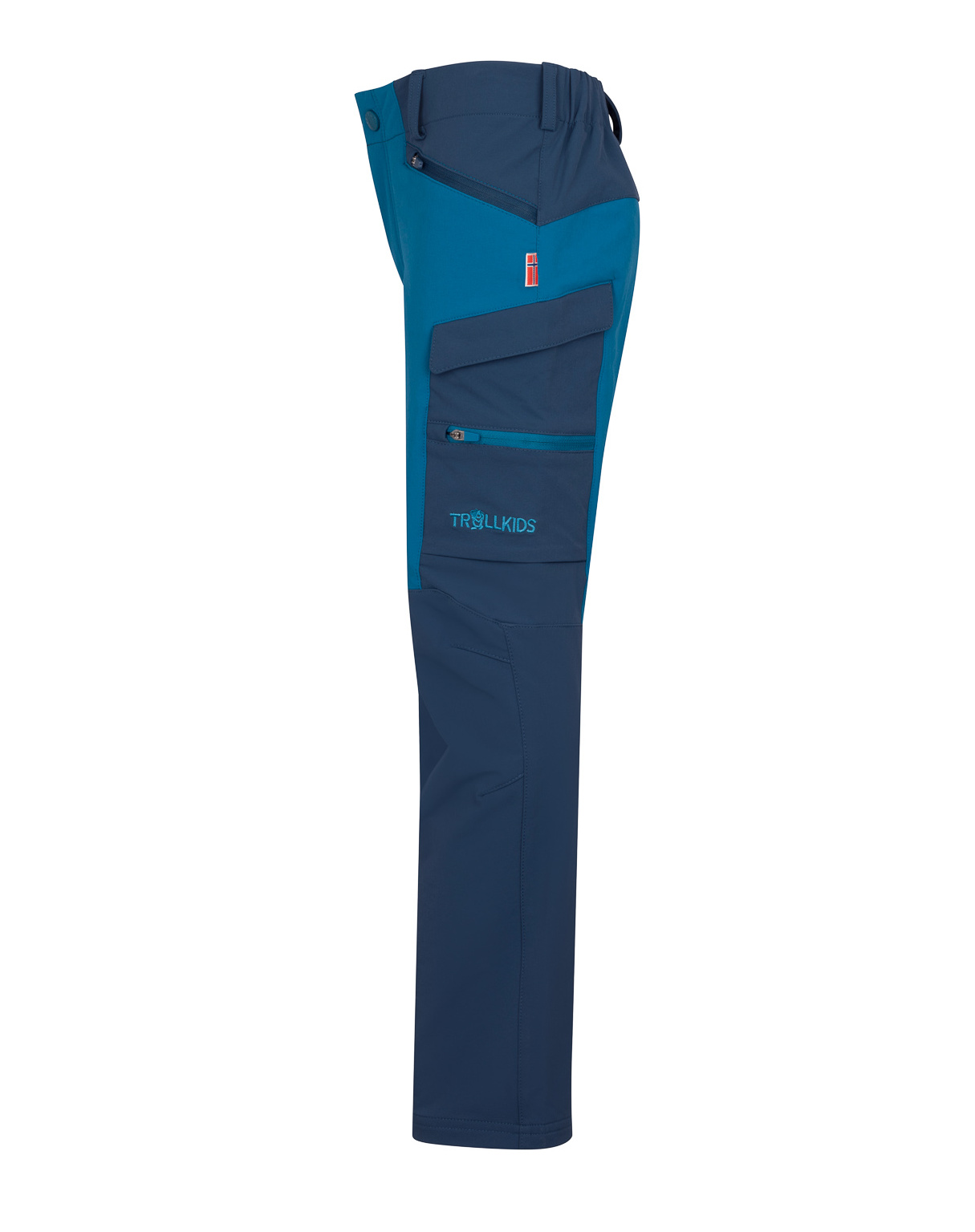 Trollkids Seiland Trekking Hose mystic blue/saphire blue