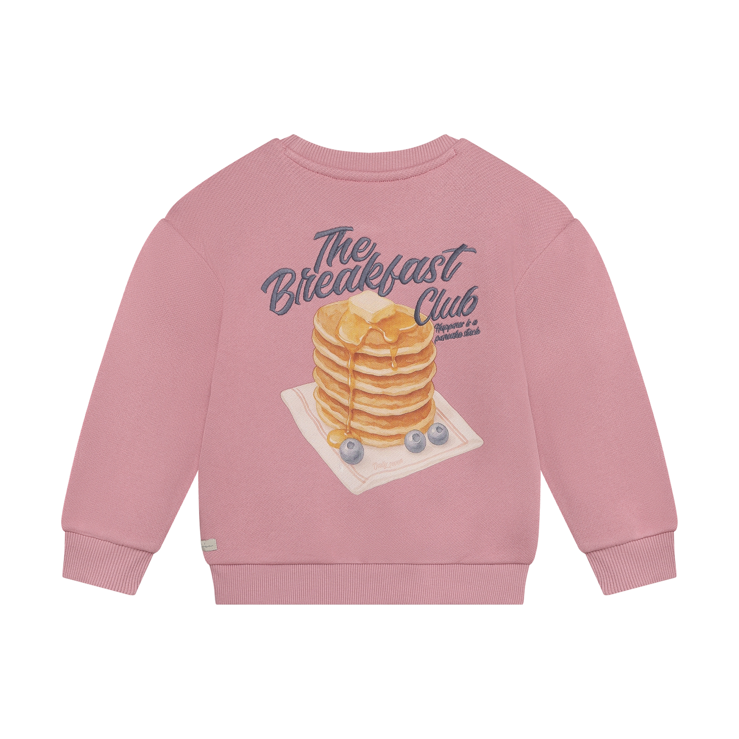 Daily Seven Girl Sweater Backprint lila