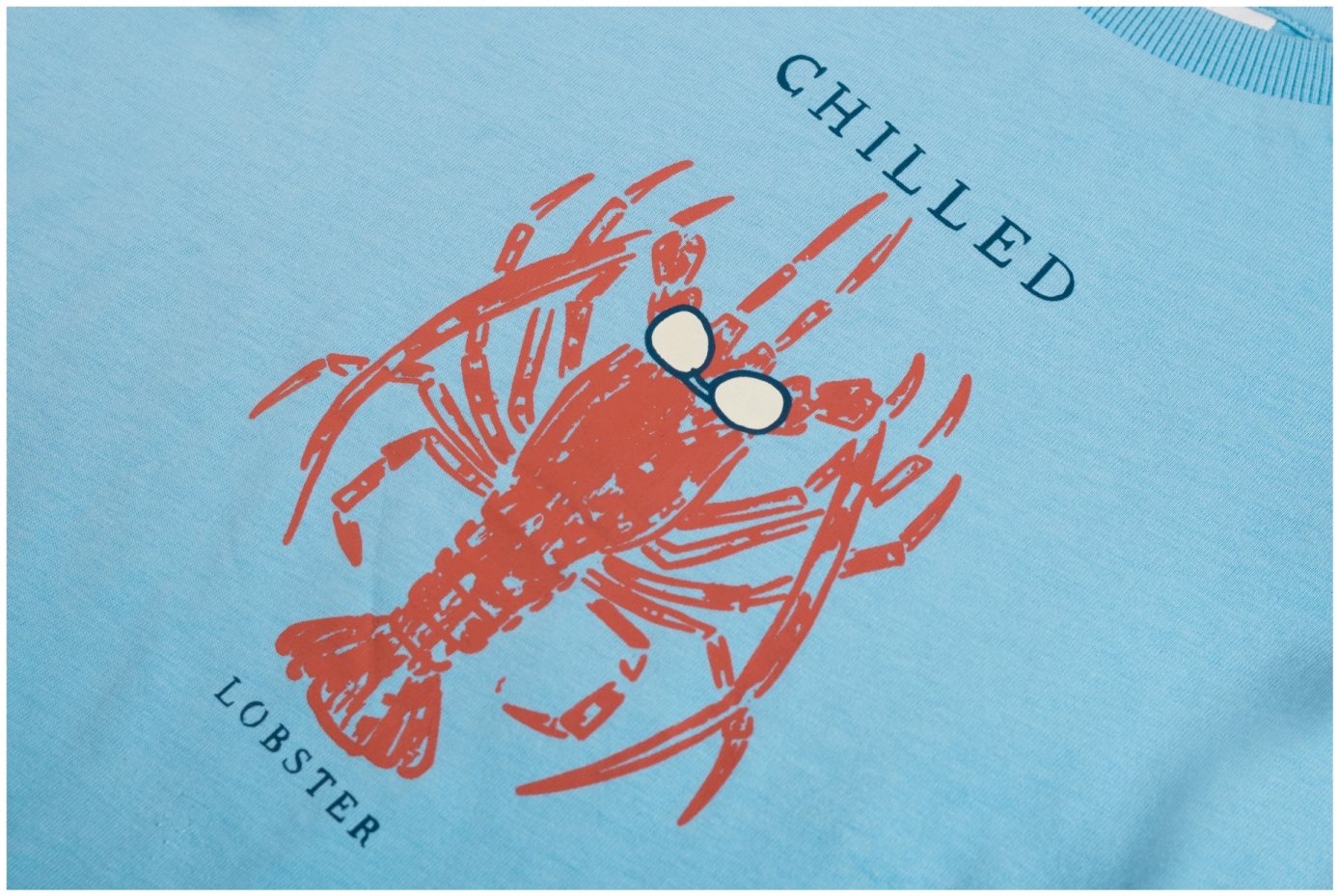 Someone Boy Kurzarmshirt Lobster blue