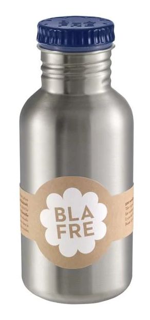 Blafre Trinkflasche Edelstahl Steel Bottle 500ml navy
