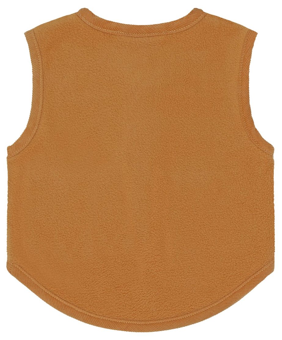 Hust & Claire Fleece Vest Chipmunk