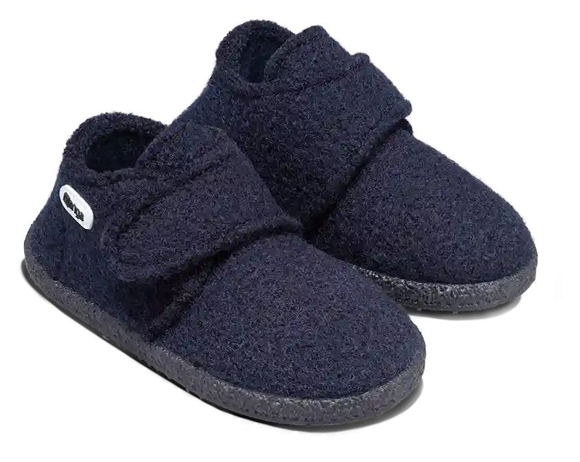 Nanga Hausschuhe Schurwolle Leila 2.0 dunkelblau