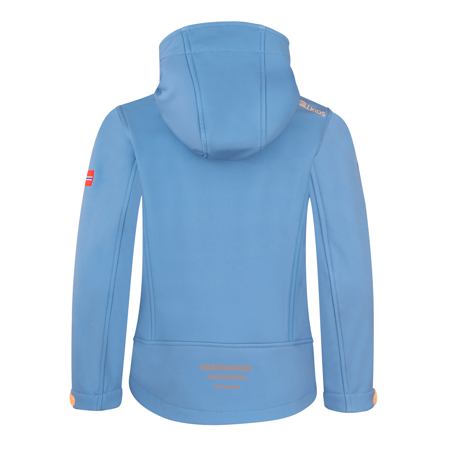 Trollkids Girls Trollfjord Softshell Jacke cornflower/violet sorbet