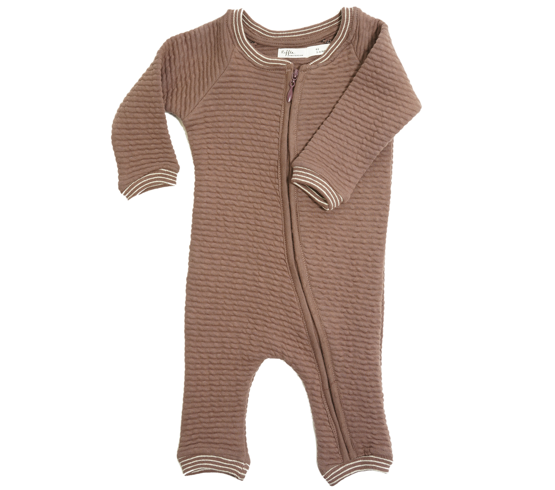 Riffle Baby Overall Suit Sari Jaquard Nuts