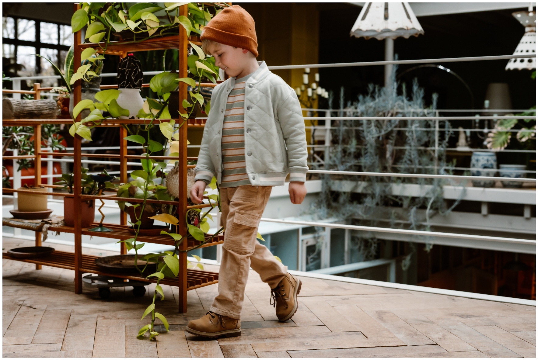 Daily Seven Boy Hose Cord chestnut