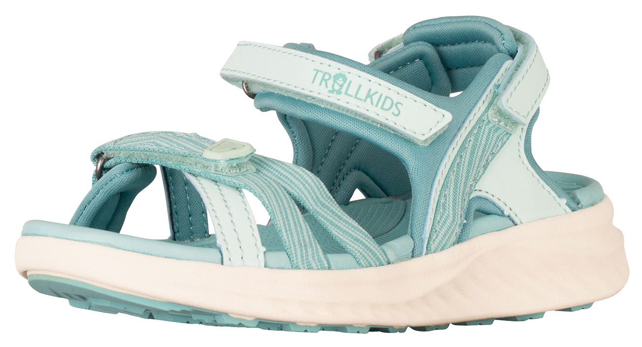 Trollkids Girls Preikestolen Sandalen XT aqua haze/aqua marble