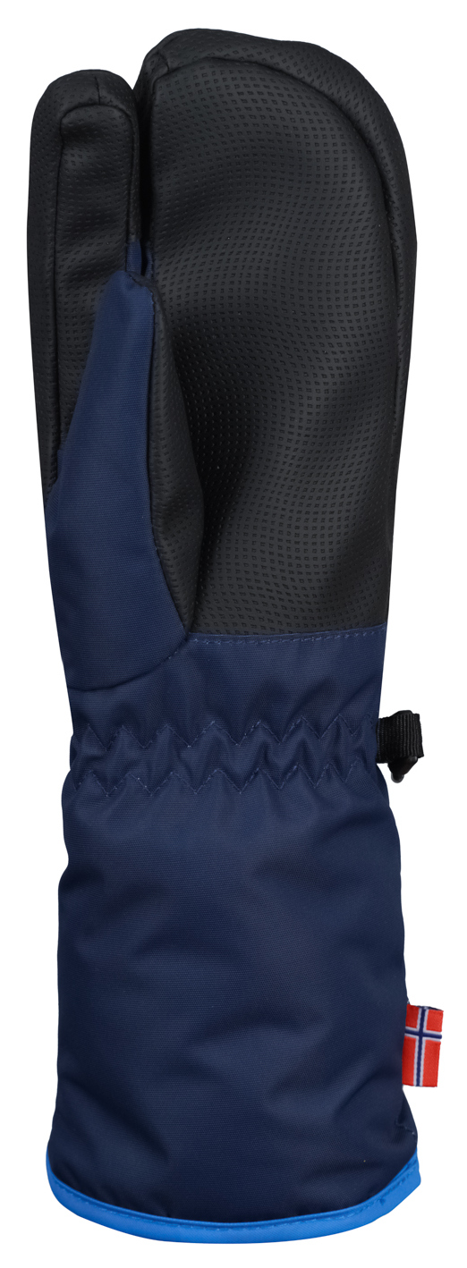 Trollkids Troll 3 Finger Glove Navy/Medium Blue