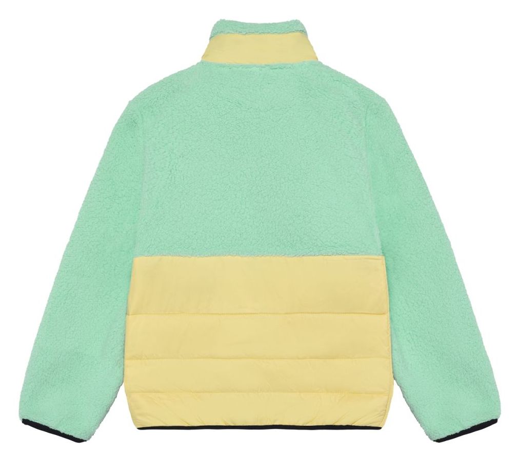 Color Kids Fleecejacke Quilt cabbage