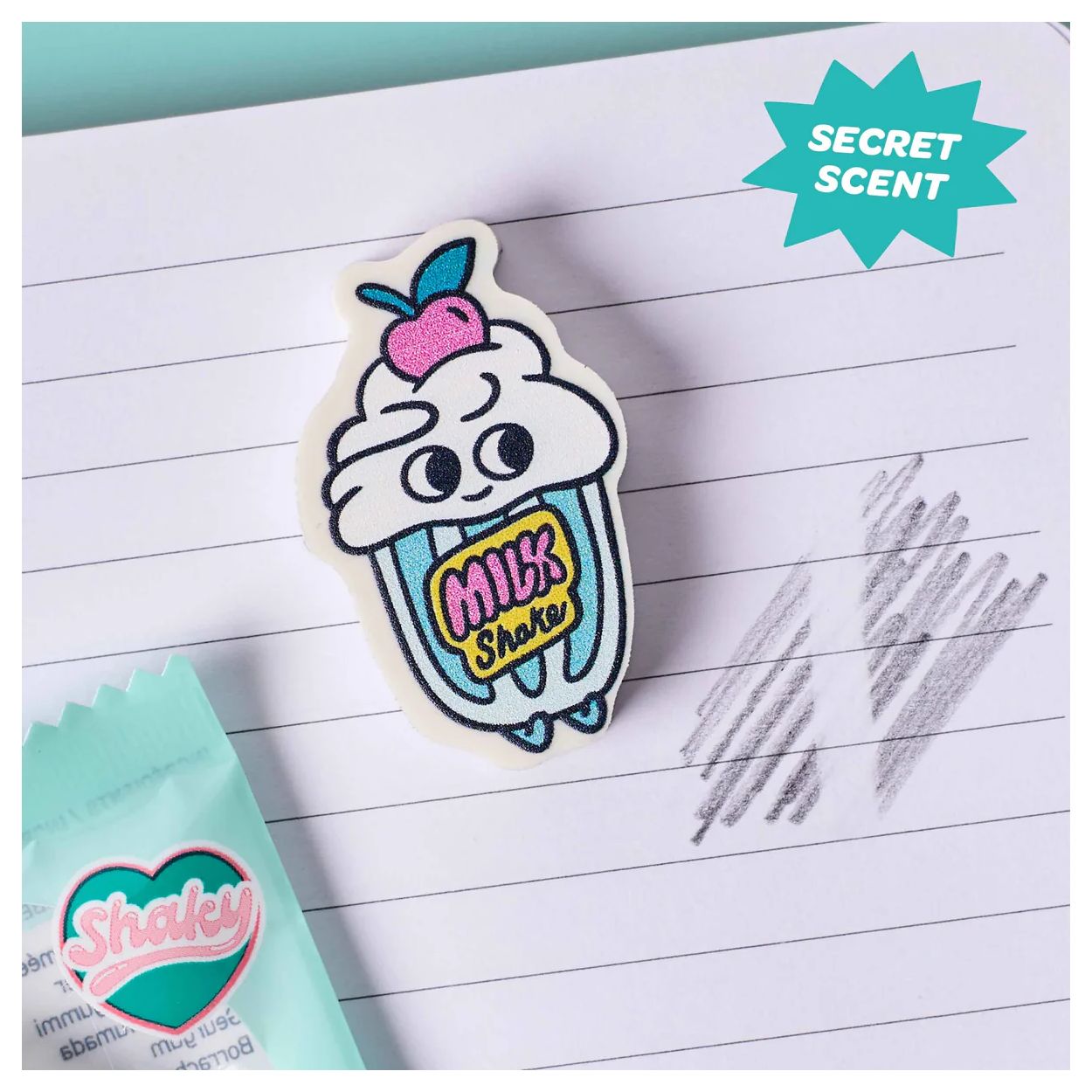 OMY AST ERASER BUDDIES hellgrün Shaky