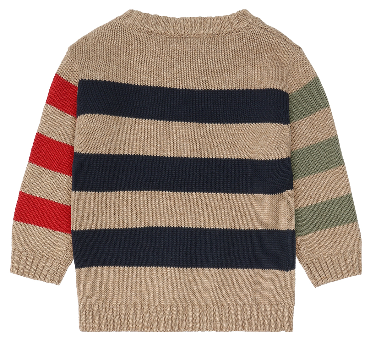 Hust & Claire Pullover Strick Stripes Biscuit