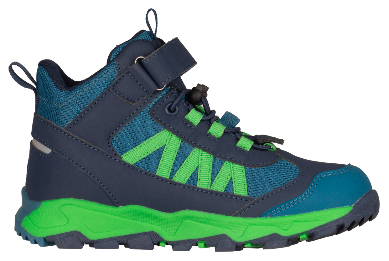 Trollkids Tronfjell Hiker Mid Mystic Blue/Fresh Green