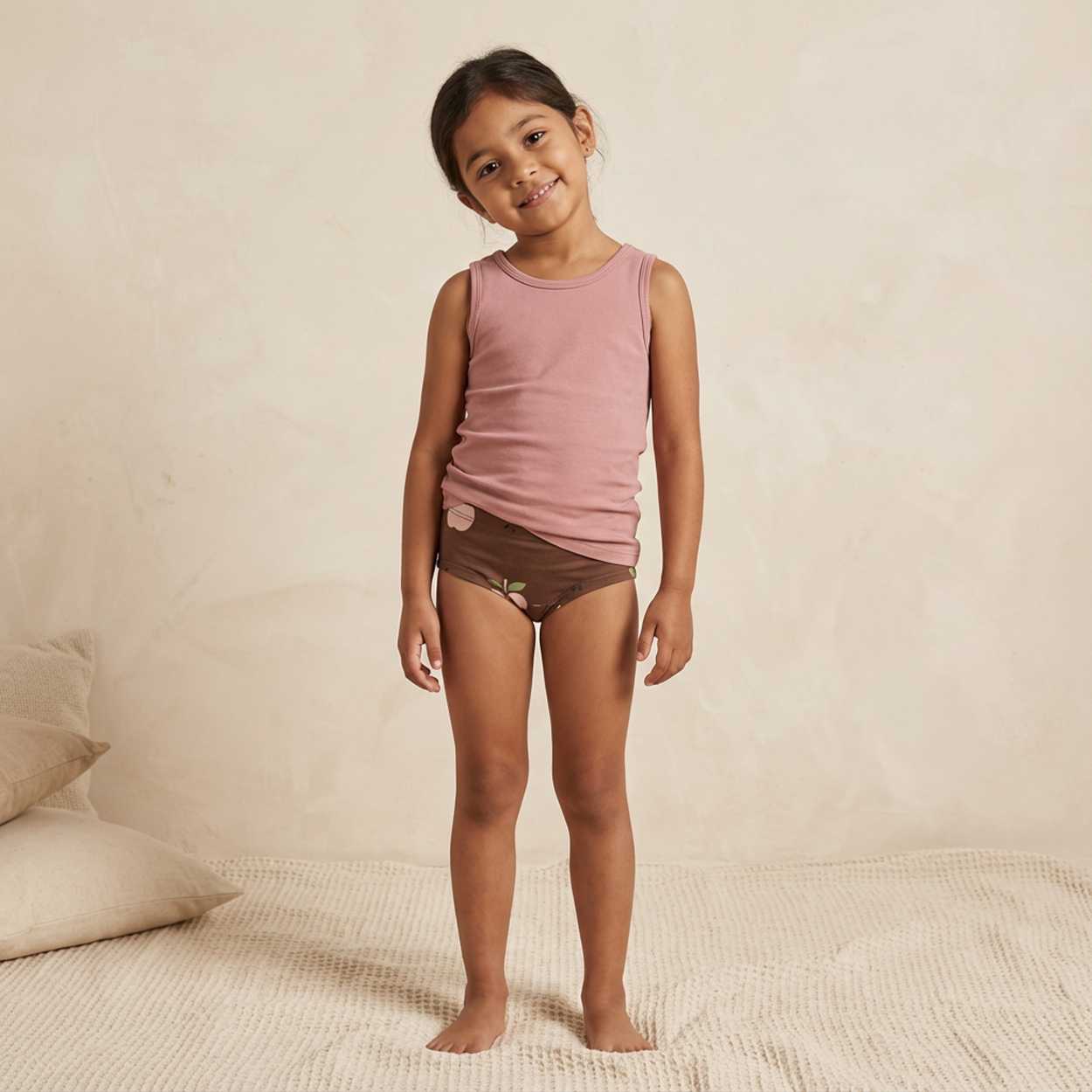 Maxomorra Girl Slip APPLE