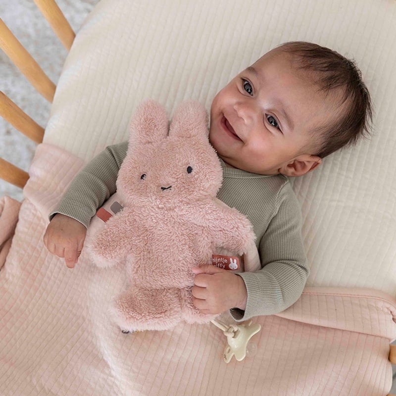 Little Dutch Schnullertuch Fluffy pink