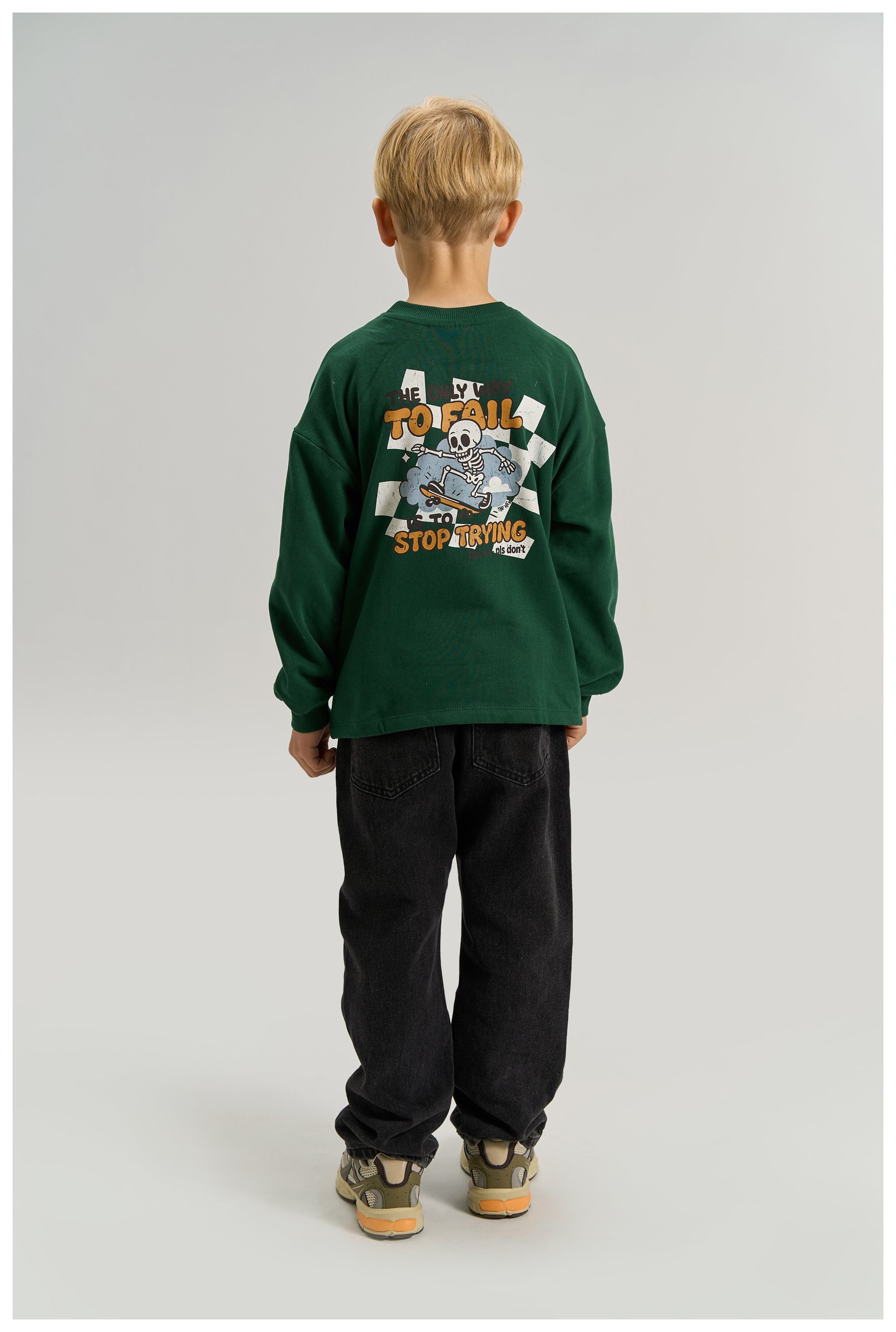 The New Boy Sweatshirt Bug green