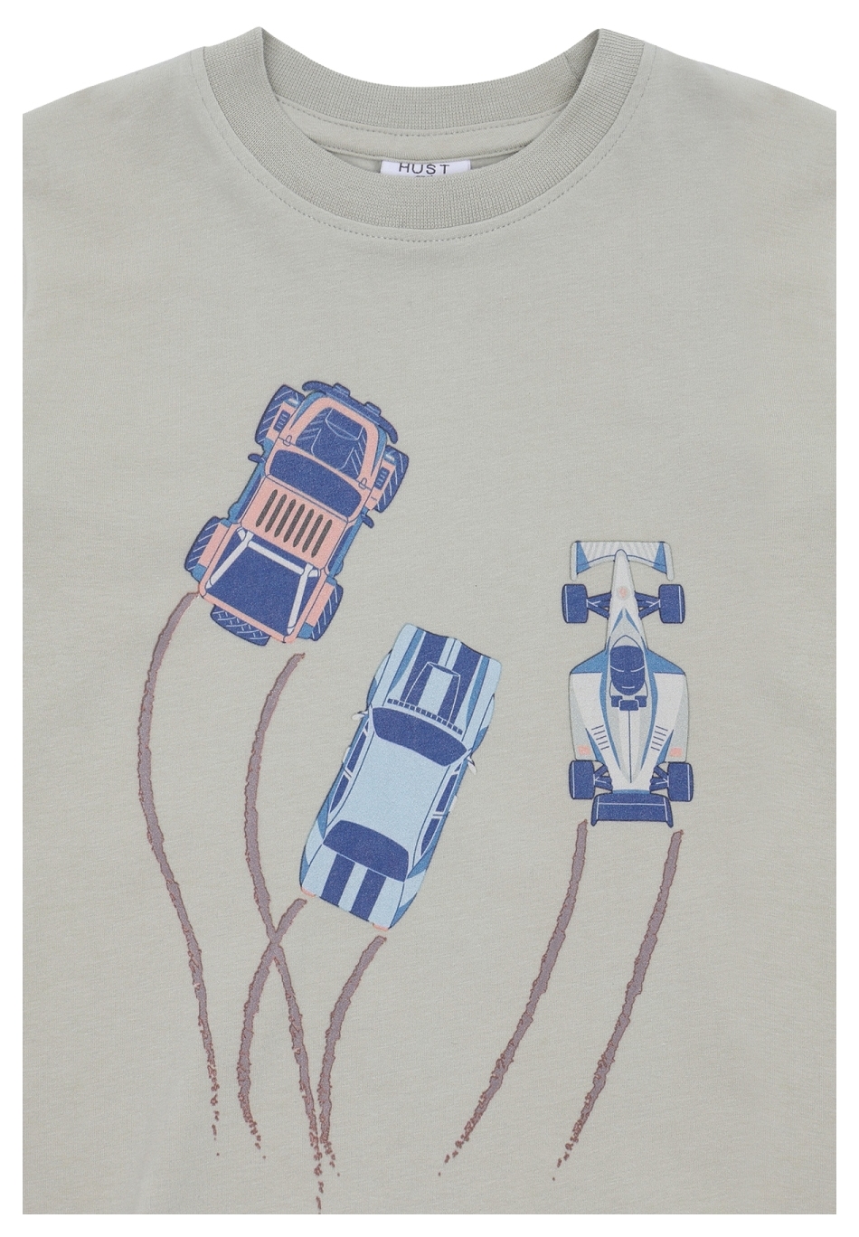 Hust & Claire T-Shirt Racing Green Foam