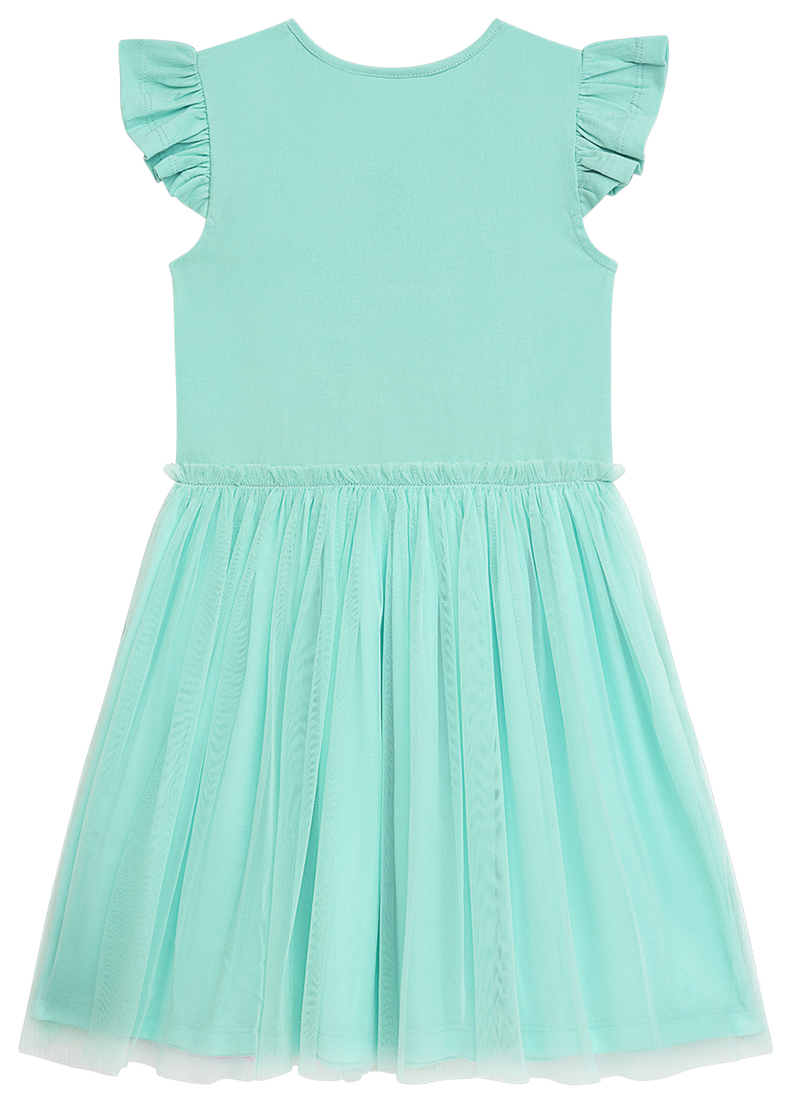 Danamade Kleid Woven Rainbow turquoise