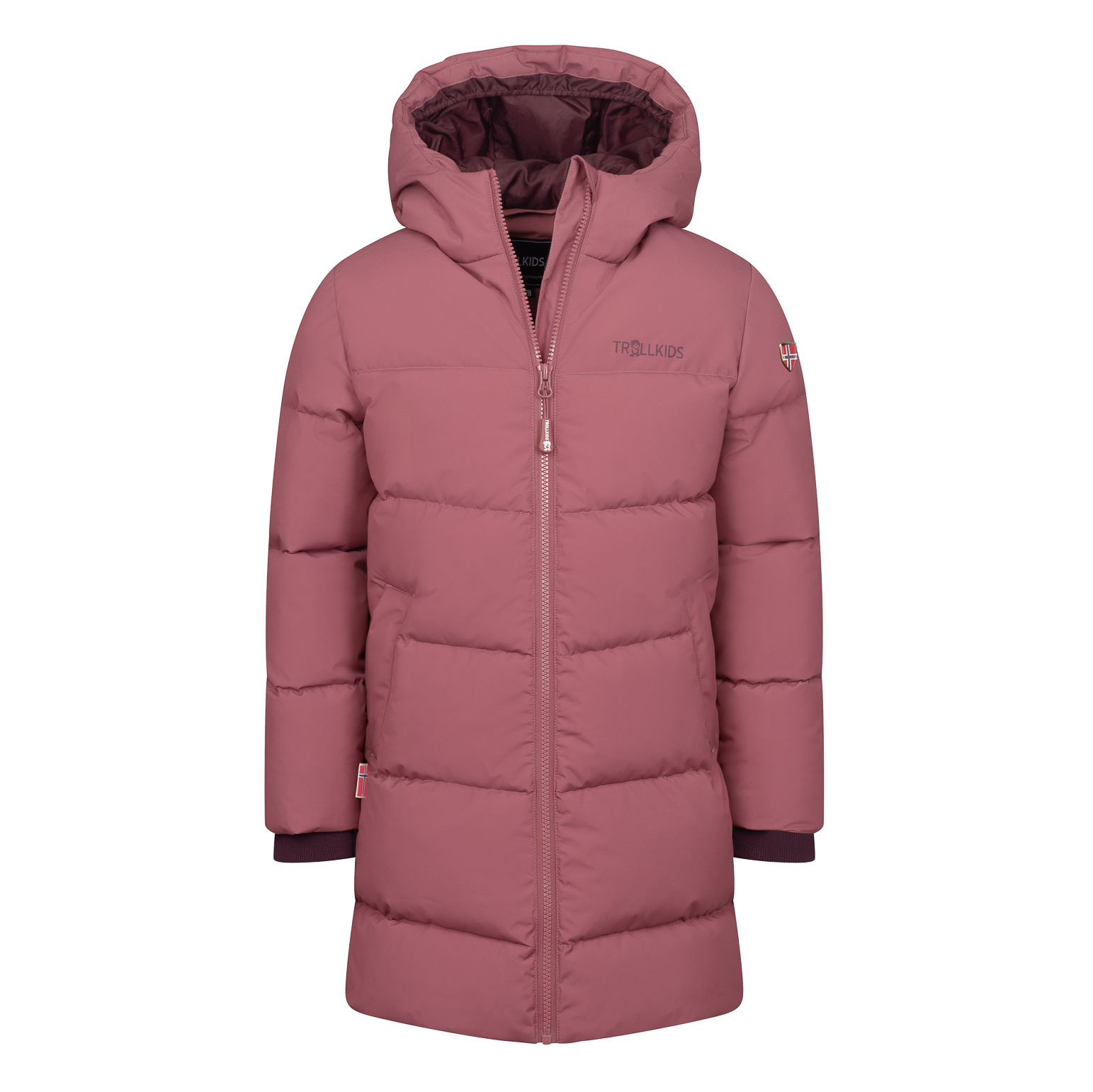 Trollkids Girls Aurland Coat XT Frozen Berry