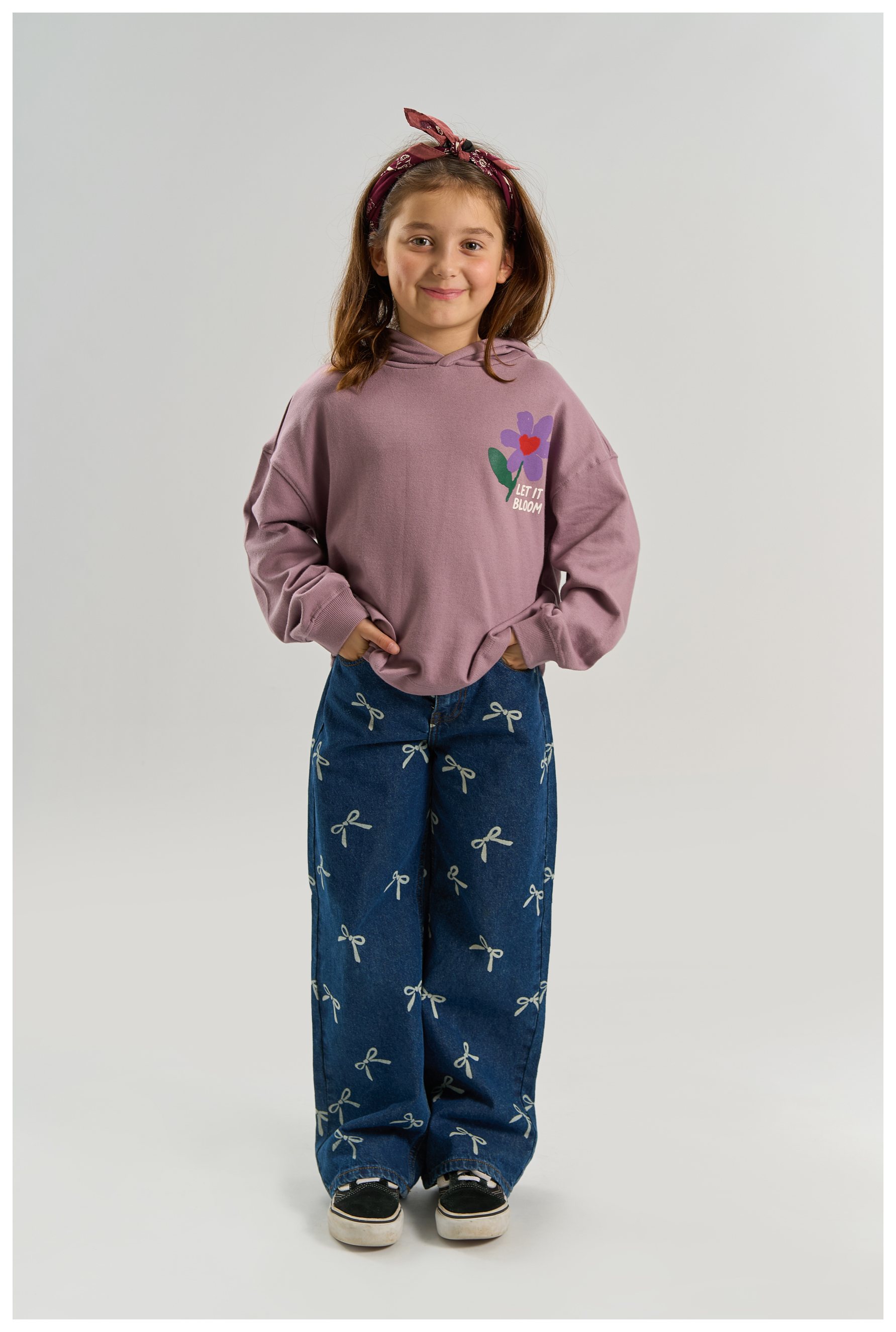 The New Girl Kapuzensweatshirt berry