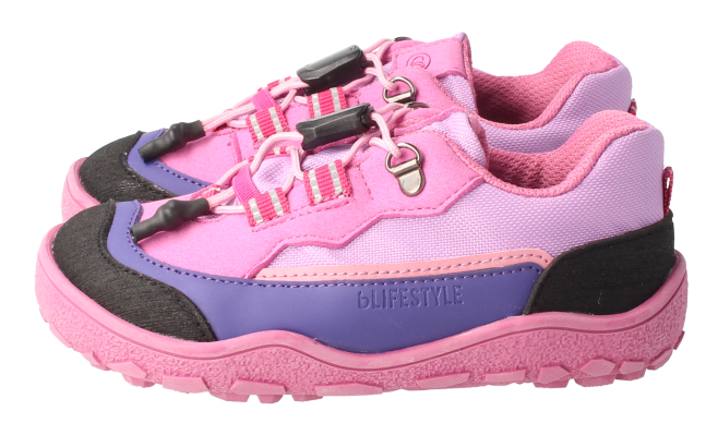 bLIFESTYLE Barfußschuh Landschildkröte TEX himbeere