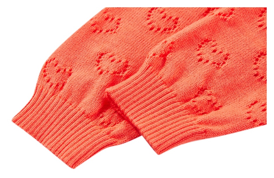Someone Girl Strickjacke Heart coral