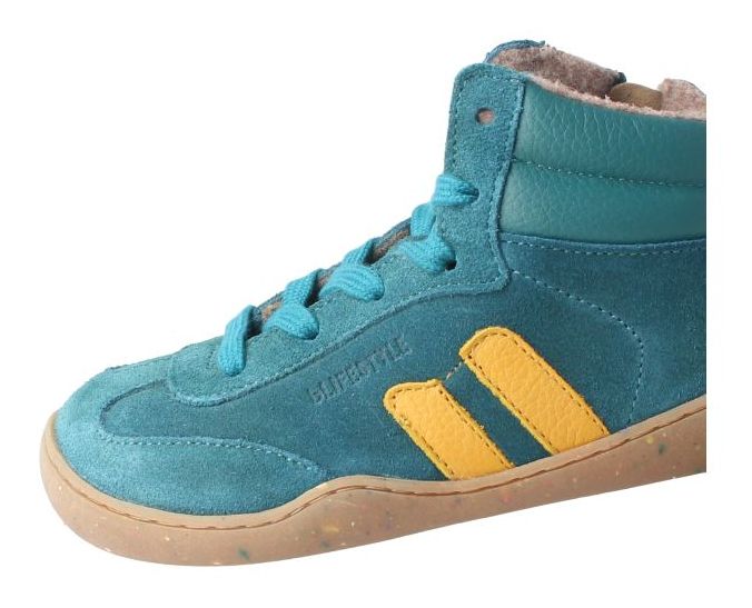 bLIFESTYLE Barfußschuh wildbienen petrol