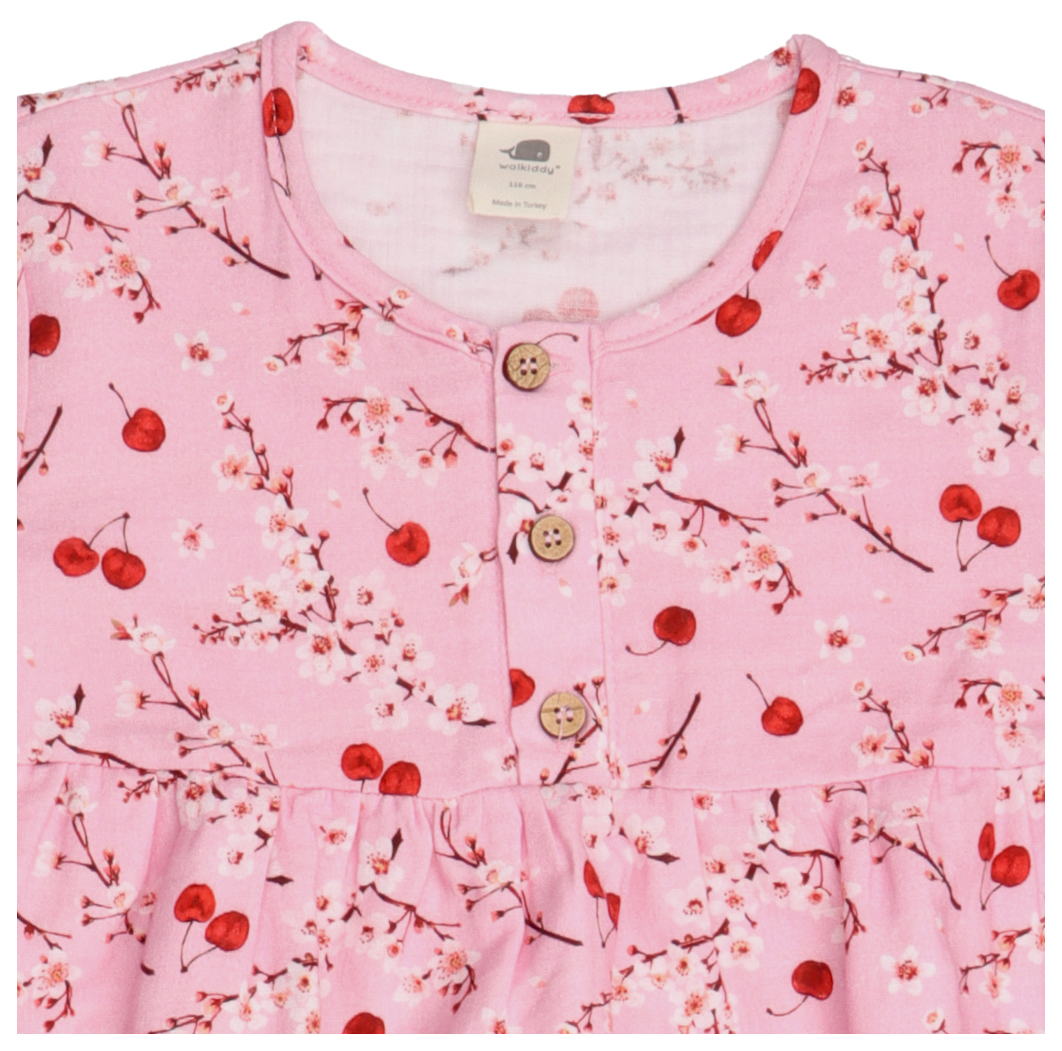 Walkiddy Kleid Cherries and Blossoms