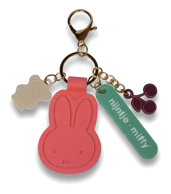 Atelier Pierre Anhänger Miffy coral 13x9 cm