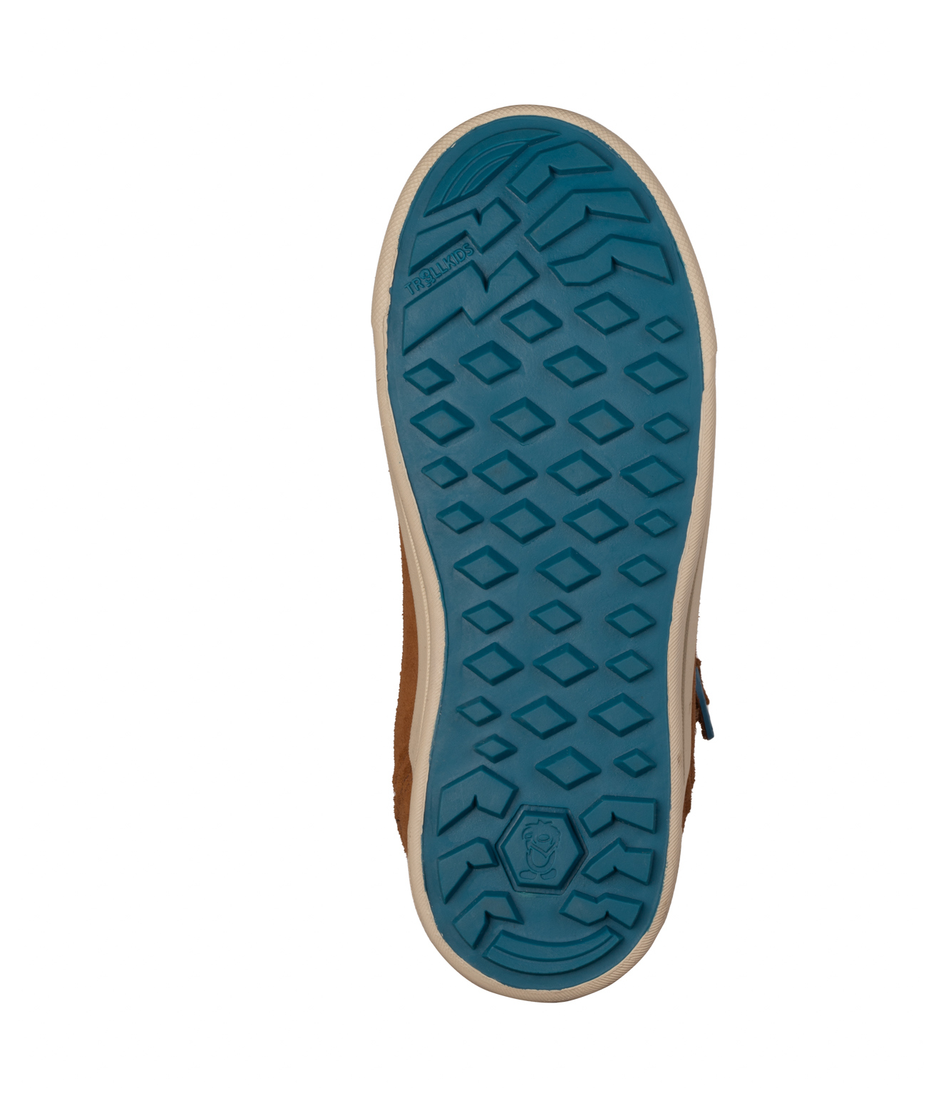 Trollkids Gryllefjord Mid Cut Boots Almond/Madeira Blue