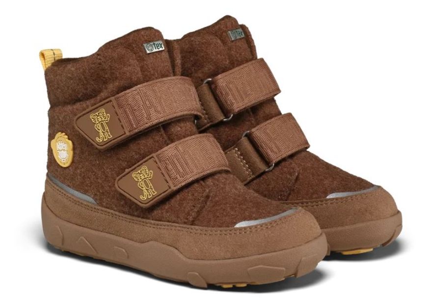 Affenzahn Winter Midboot Wolle Comfy Tiger