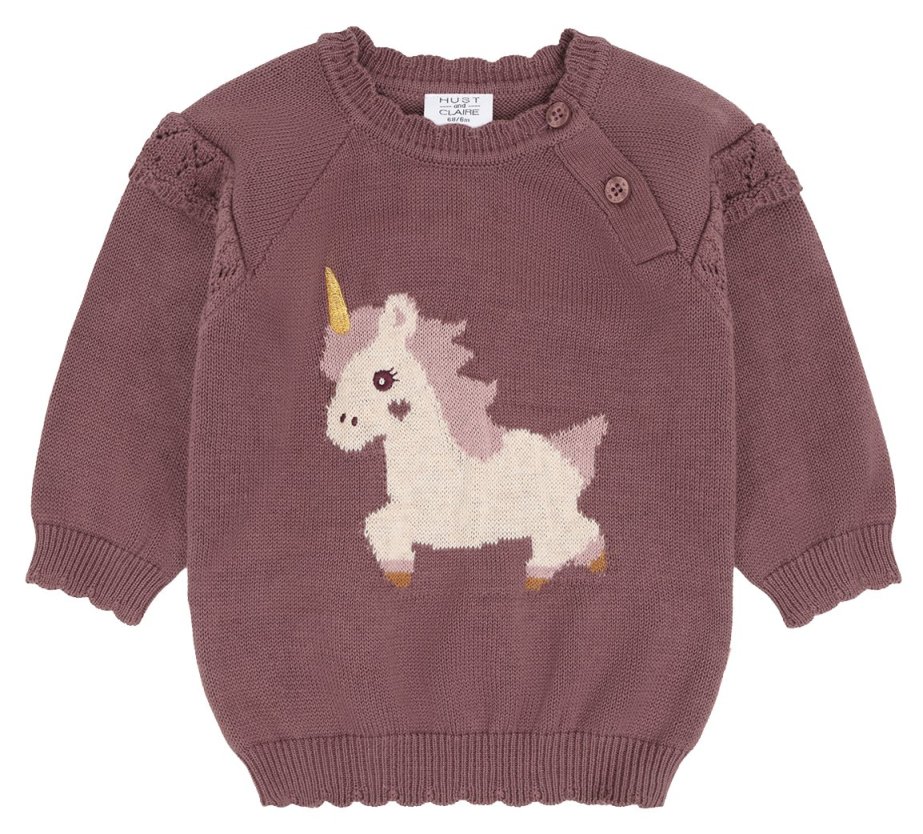 Hust & Claire Baby Pullover Magic Plum