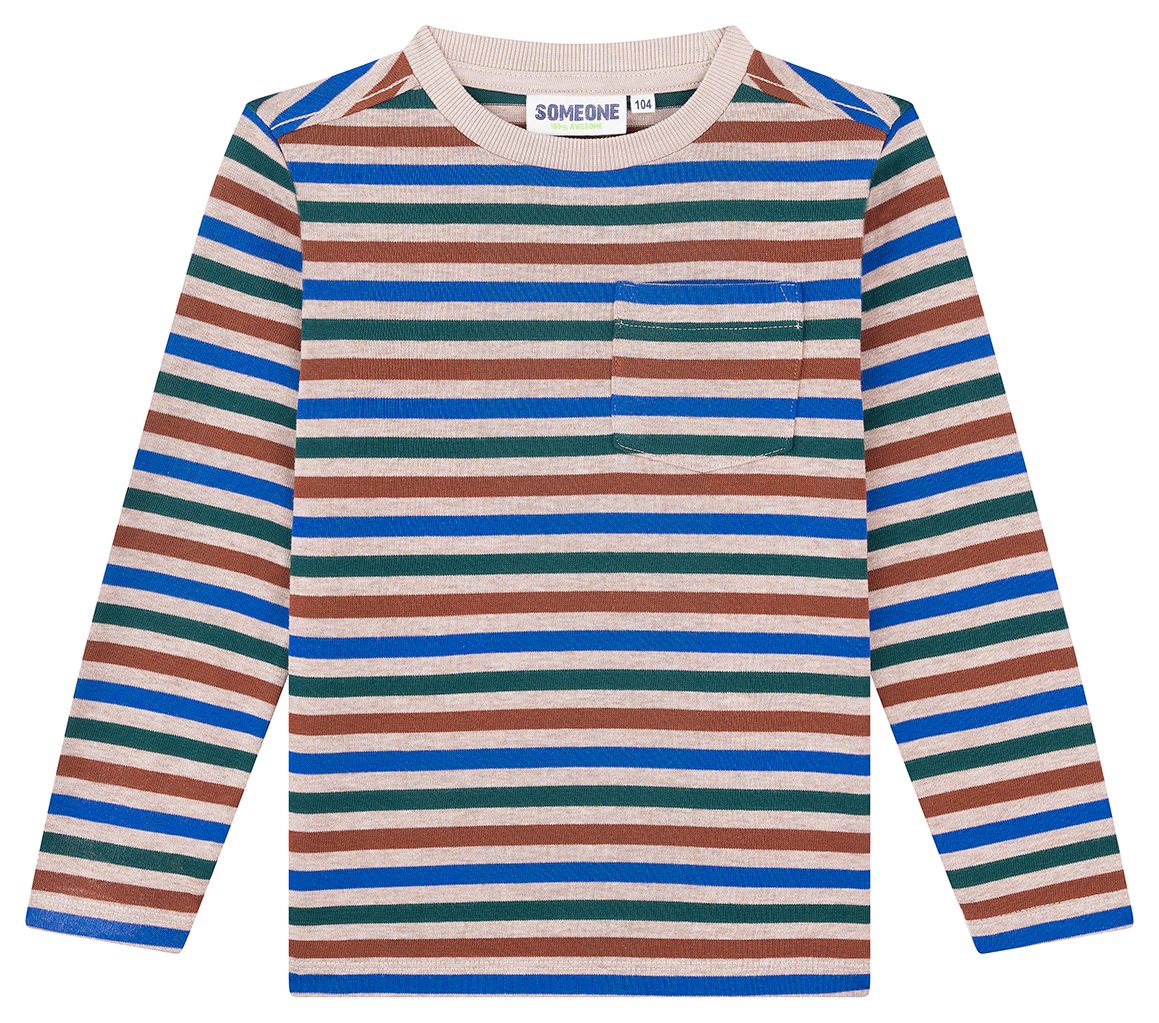 Someone Boy Langarmshirt Stripes mix