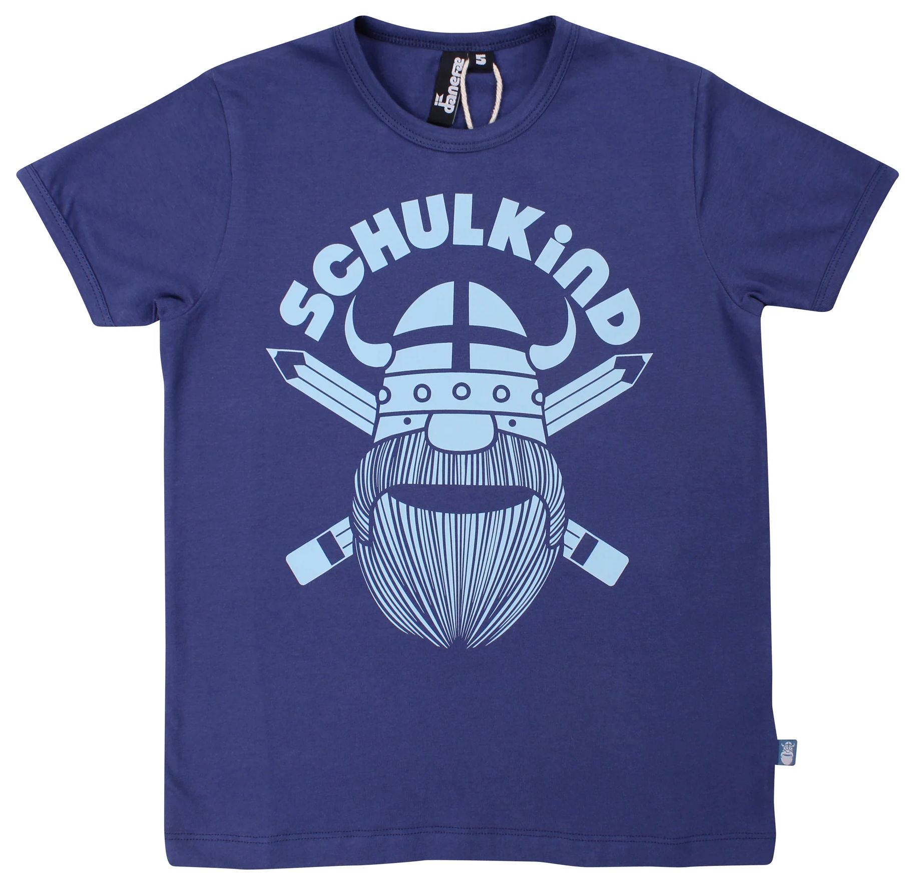 Danefae Schulkindshirt kurz Dark Blue