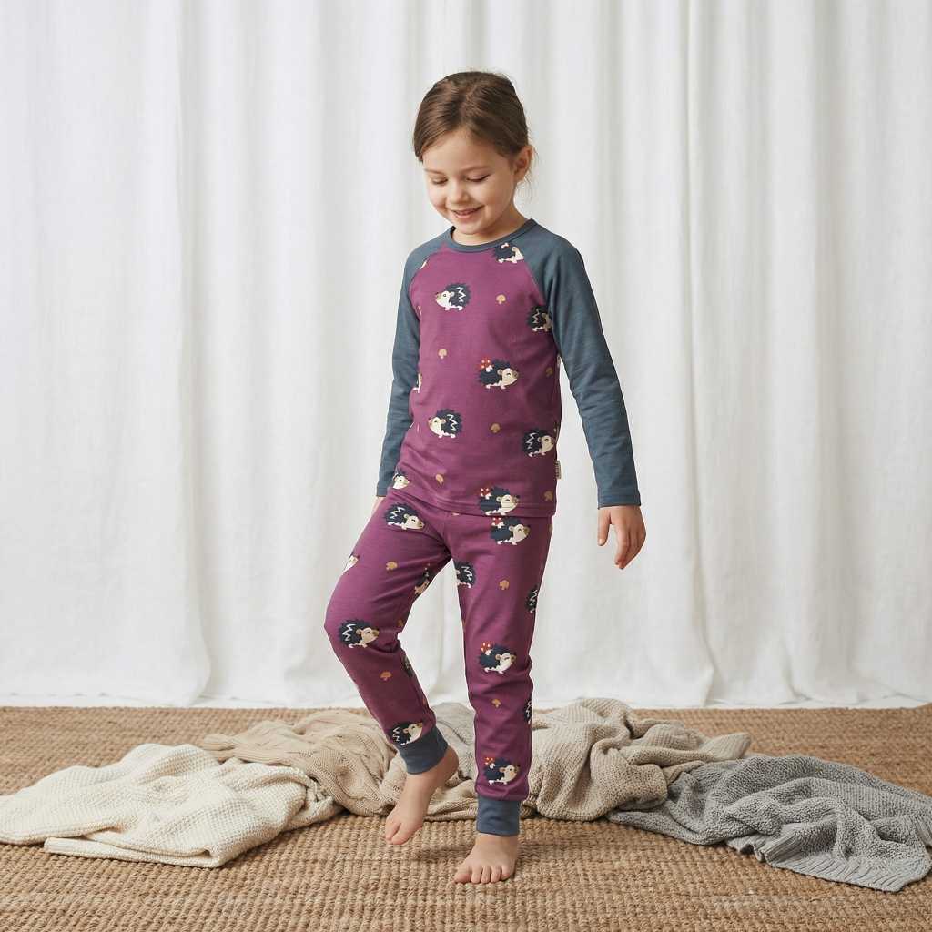 Maxomorra Pyjama lang HEDGEHOG