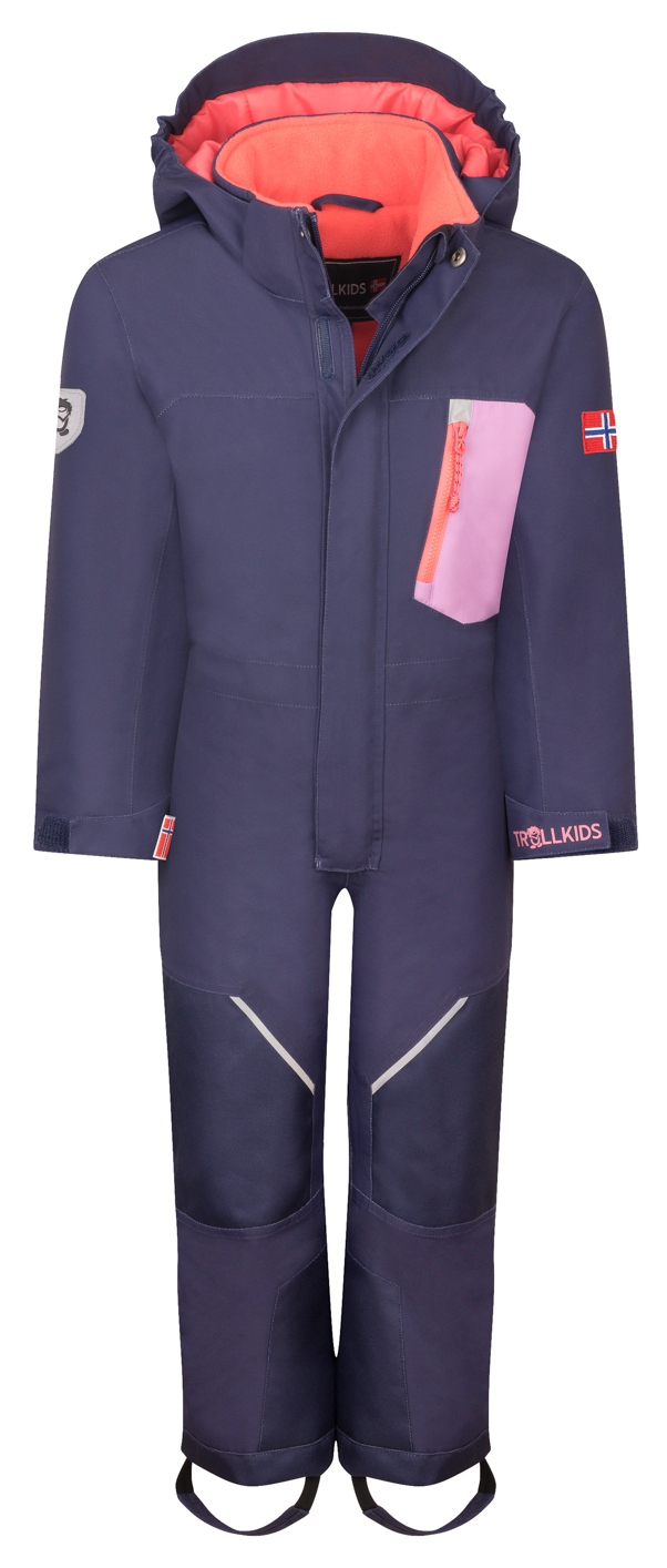 Trollkids Isfjord Snowsuit XT Deep Violet/Light Violet