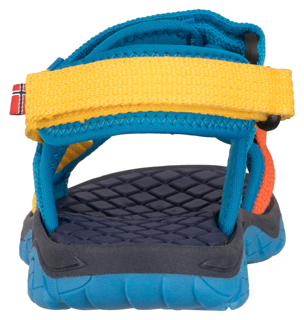 Trollkids Oslofjord Sandalen dynamic blue/bright orange