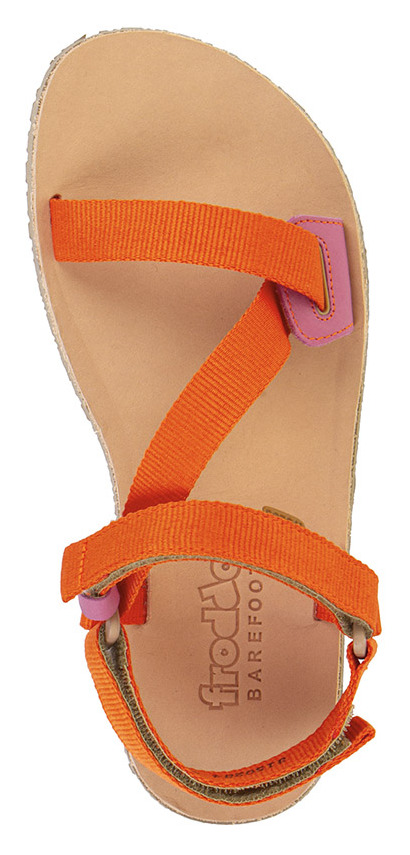 Froddo Barfuß Sandalen Flexy Strap Orange