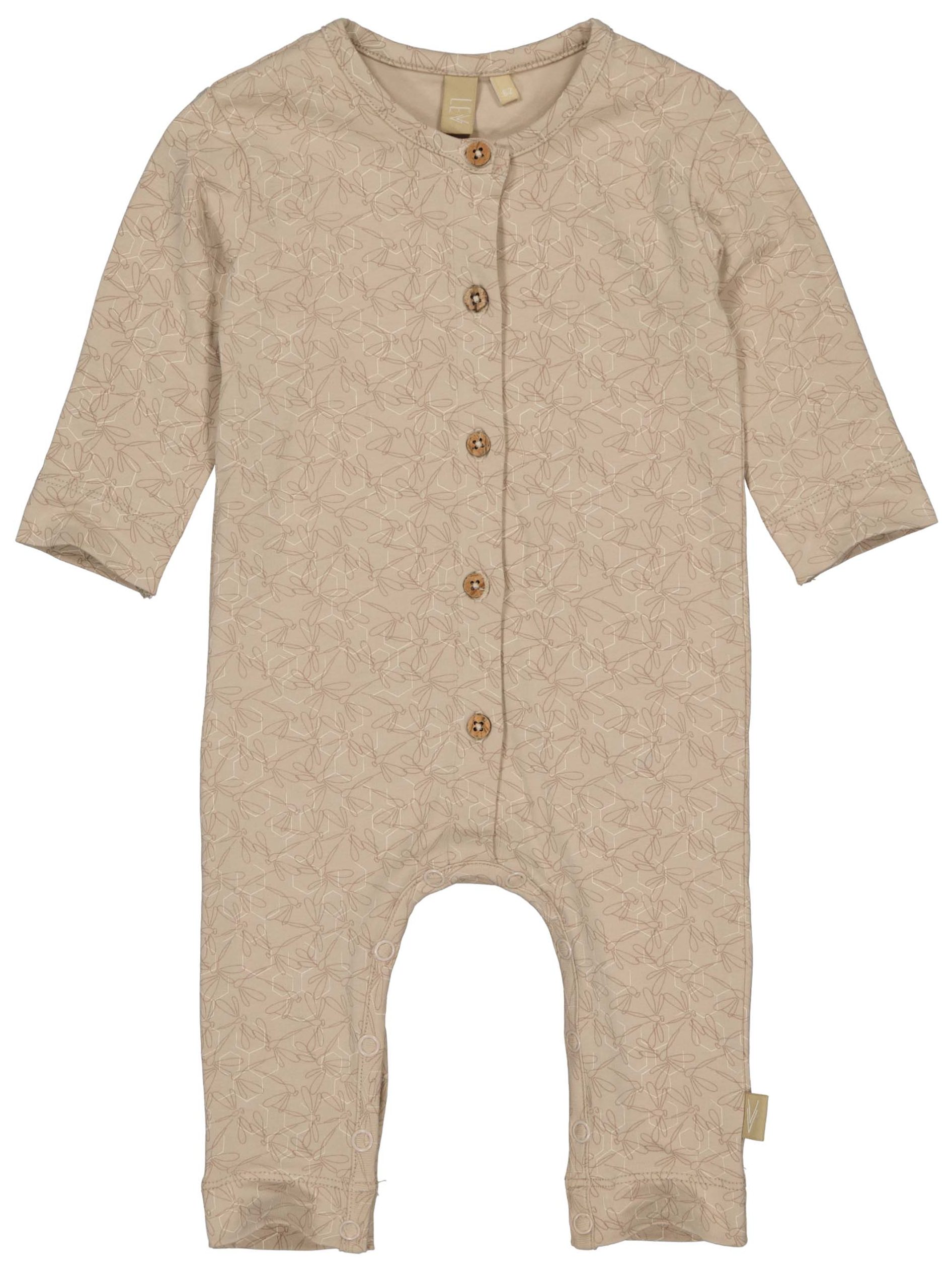 Levv Baby Bodysuit AOP Dragonfly brown