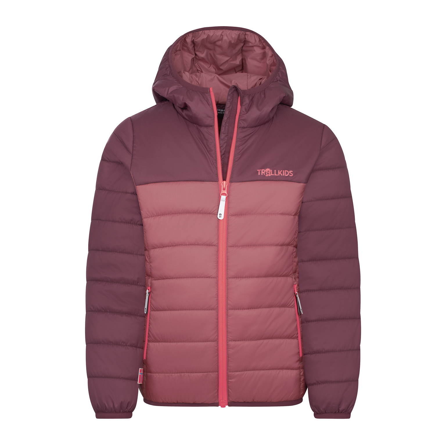 Trollkids Girls Eikefjord Jacke Frozen Berry