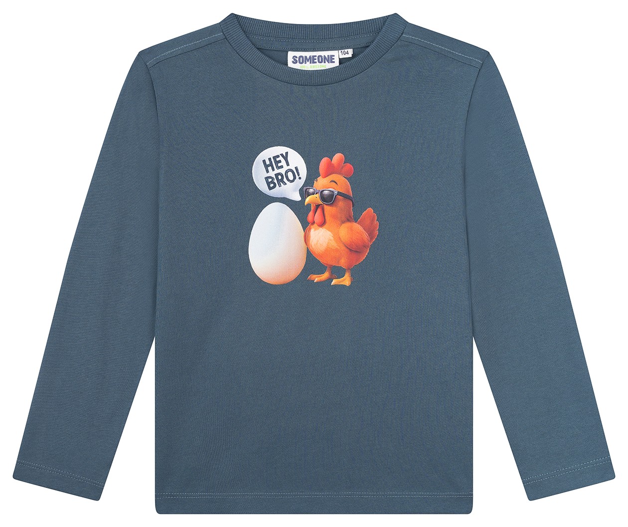 Someone Boy Langarmshirt Hey Bro!