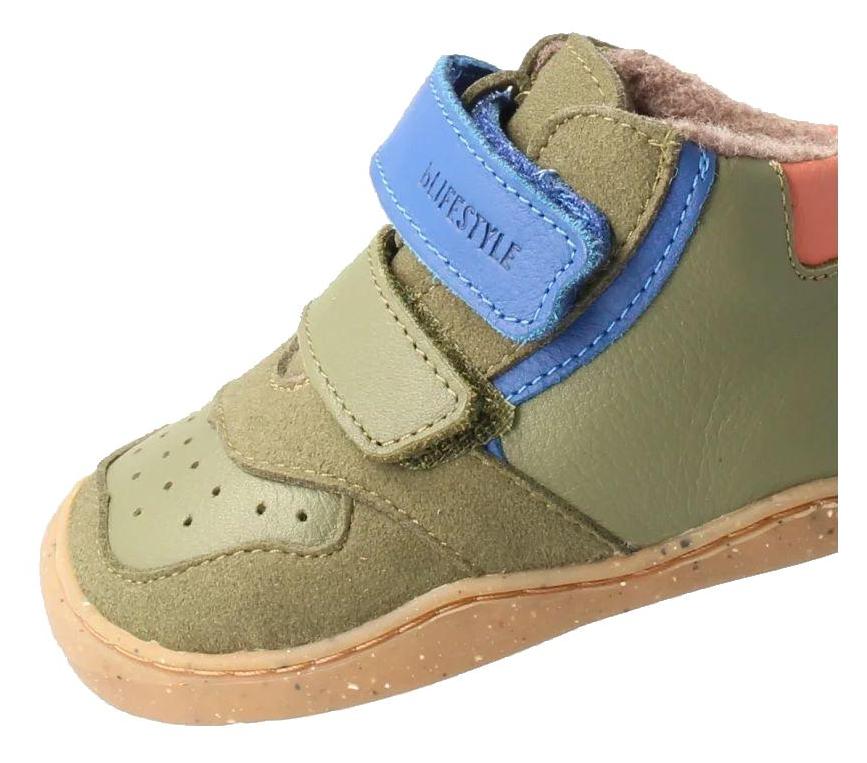 bLIFESTYLE Barfussschuh Anurafrosch Baby khaki