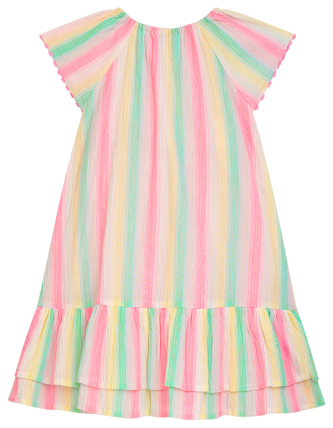 Danamade Kleid Woven gold multicolor