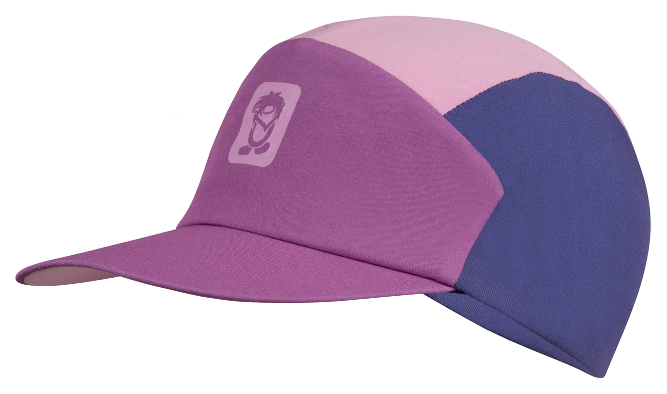 Trollkids Microfaser Cap mallow pink/wild rose/lilac