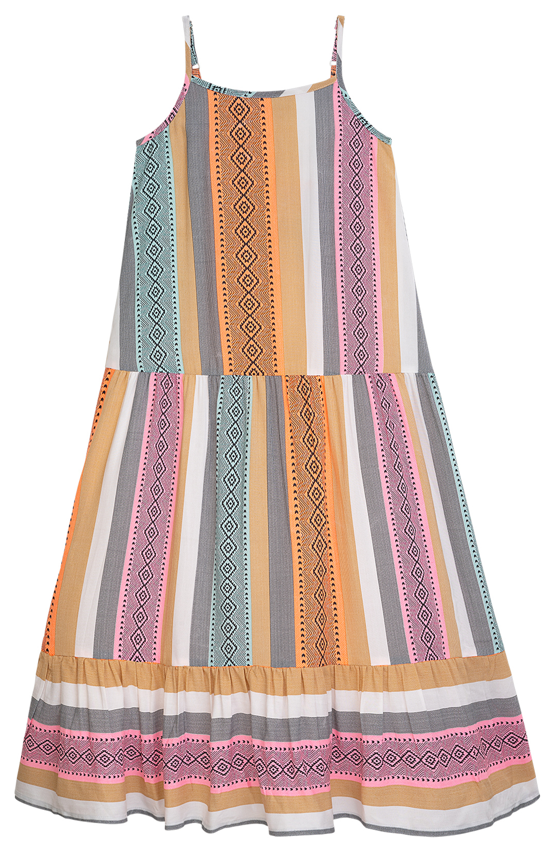 Danamade Kleid Woven multicolor