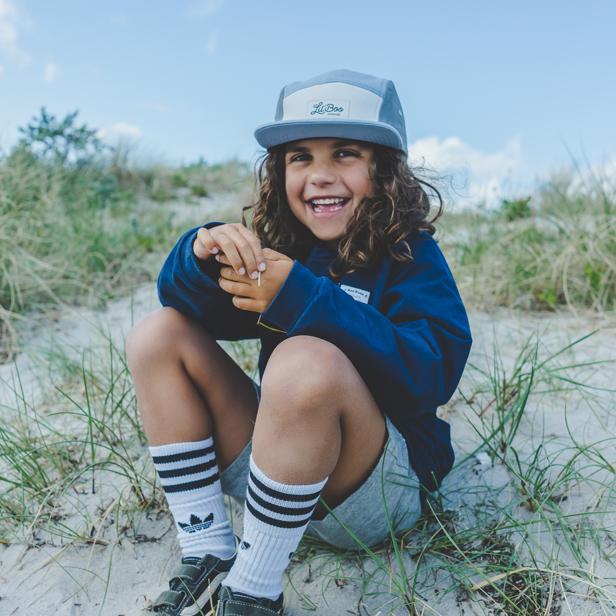 Lil`Boo Basecap BLOCK CLOUD