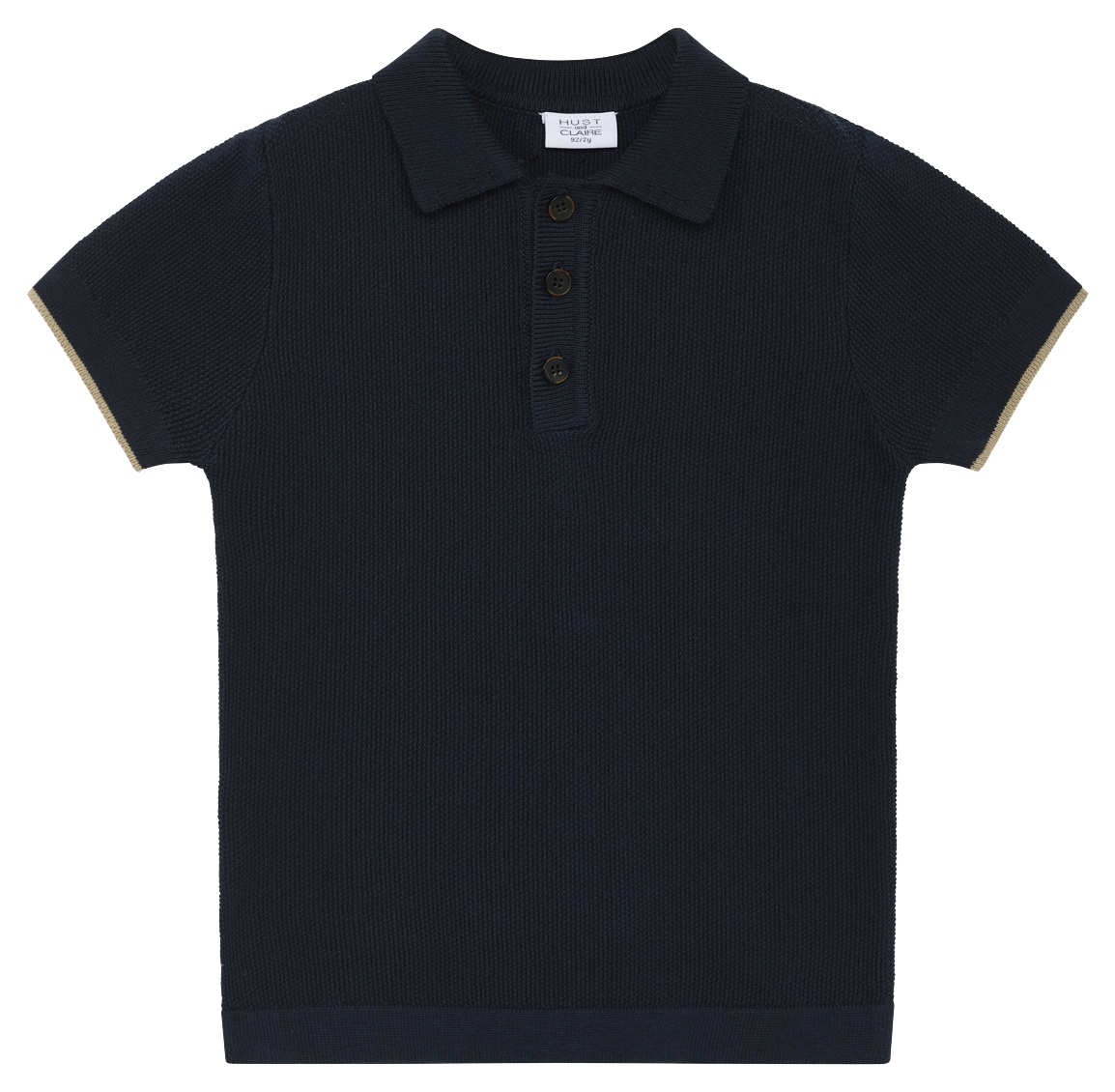 Hust & Claire P Knit Polo Blues